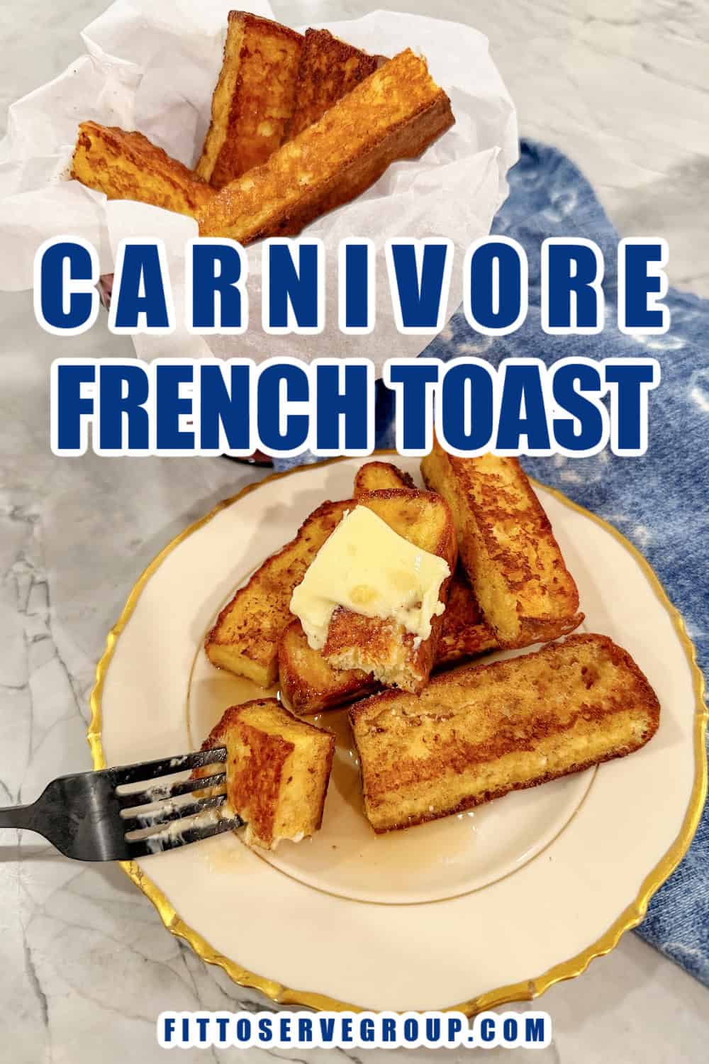Carnivore French Toast Sticks