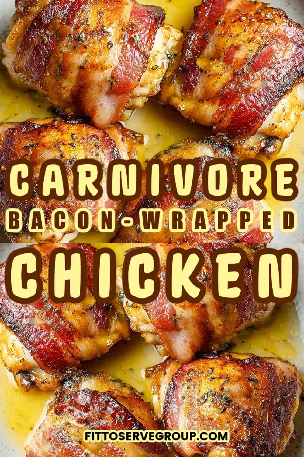 Easy Carnivore Bacon-Wrapped Chicken