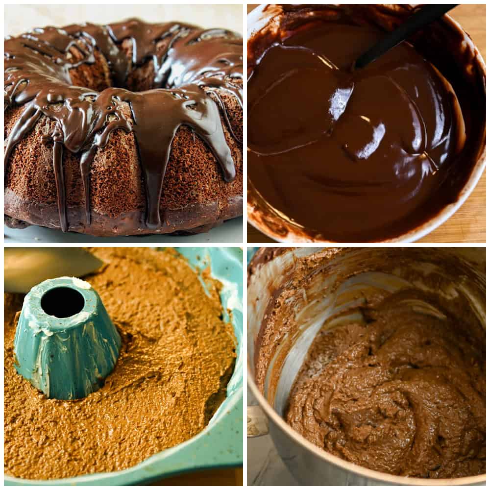 Keto Chocolate Greek Yogurt Cake Process Pictures