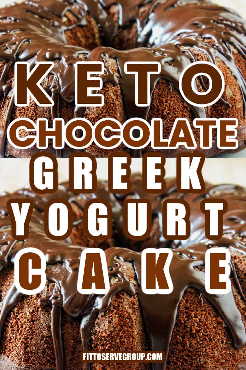 Keto chocolate Greek yogurt cake (gluten-free)