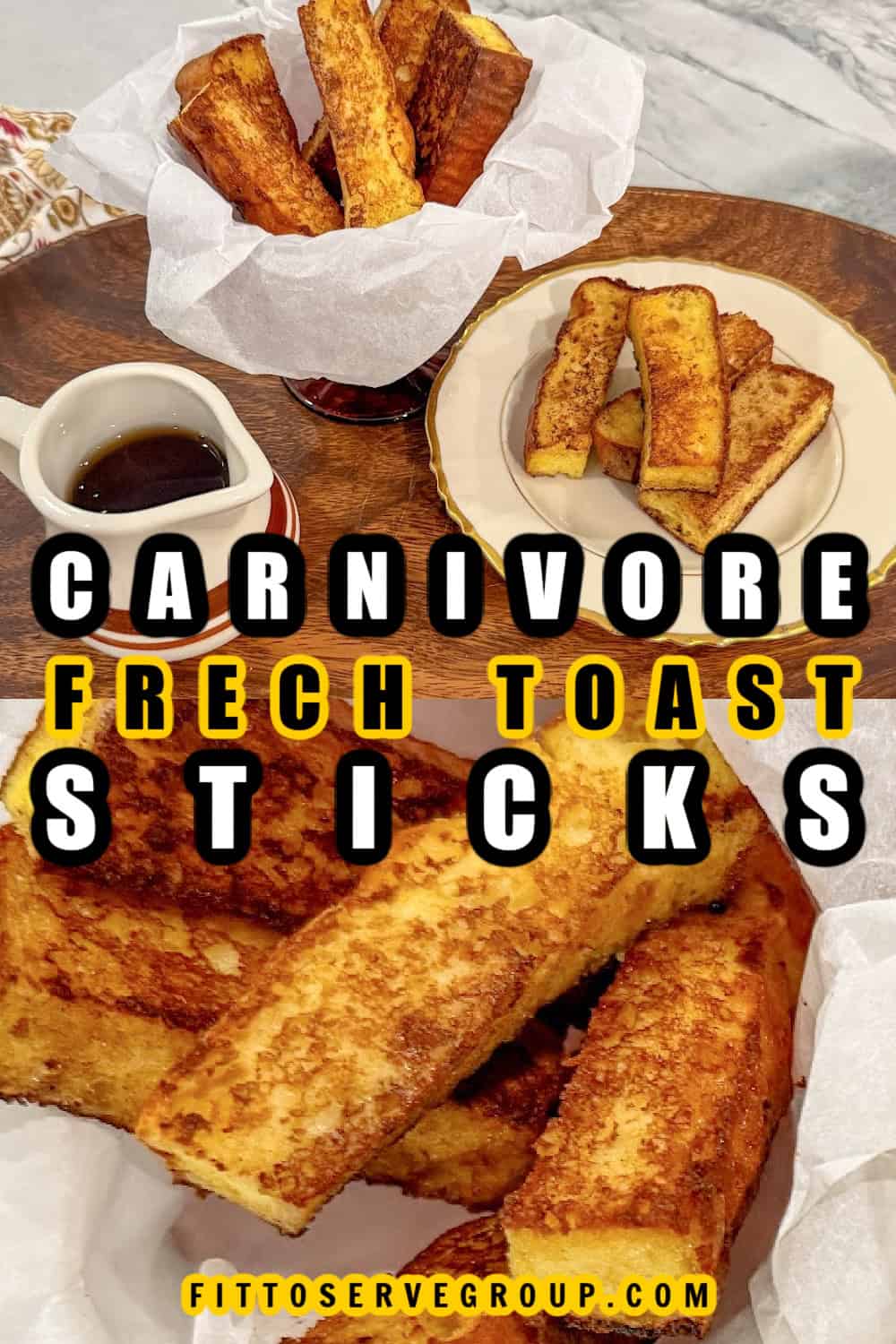 Carnivore French Toast Sticks