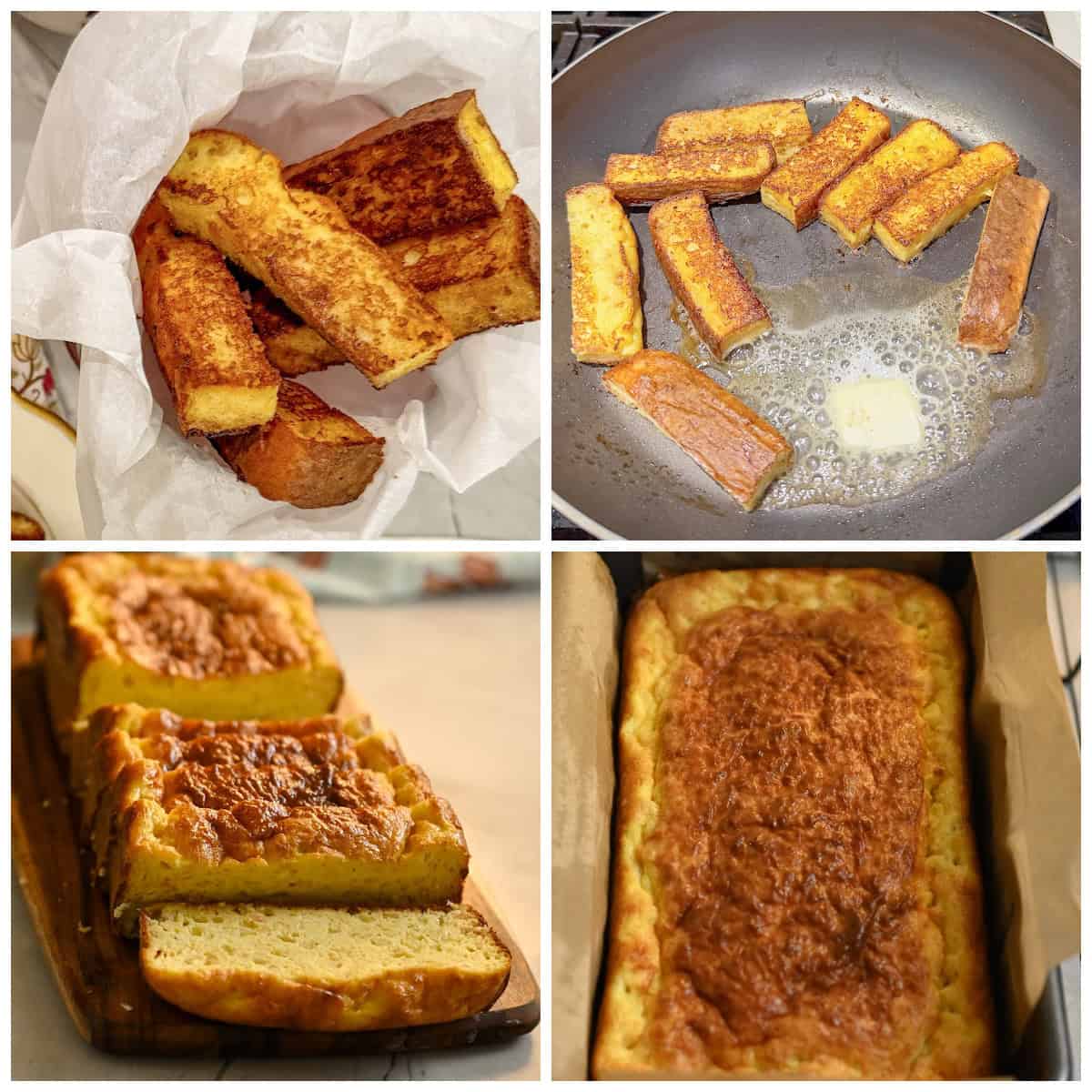 Carnivore French Toast Sticks Process Pictures