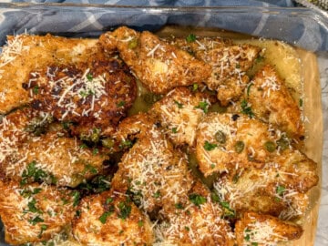 keto chicken piccata recipe featured image