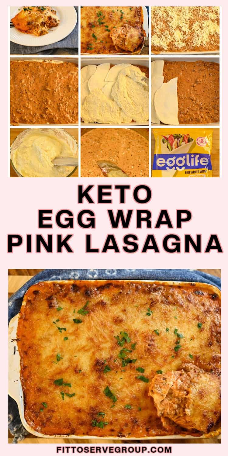Keto Pink Lasagna