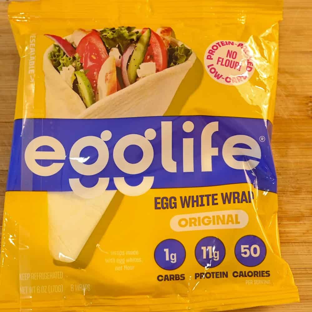 Egg Life Wraps, Used As A Gluten-Free Pasta Alternative
