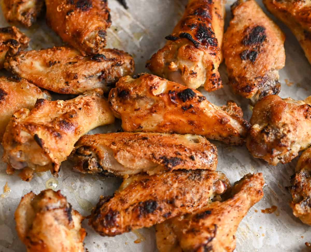 low-carb lemon pepper wings baked