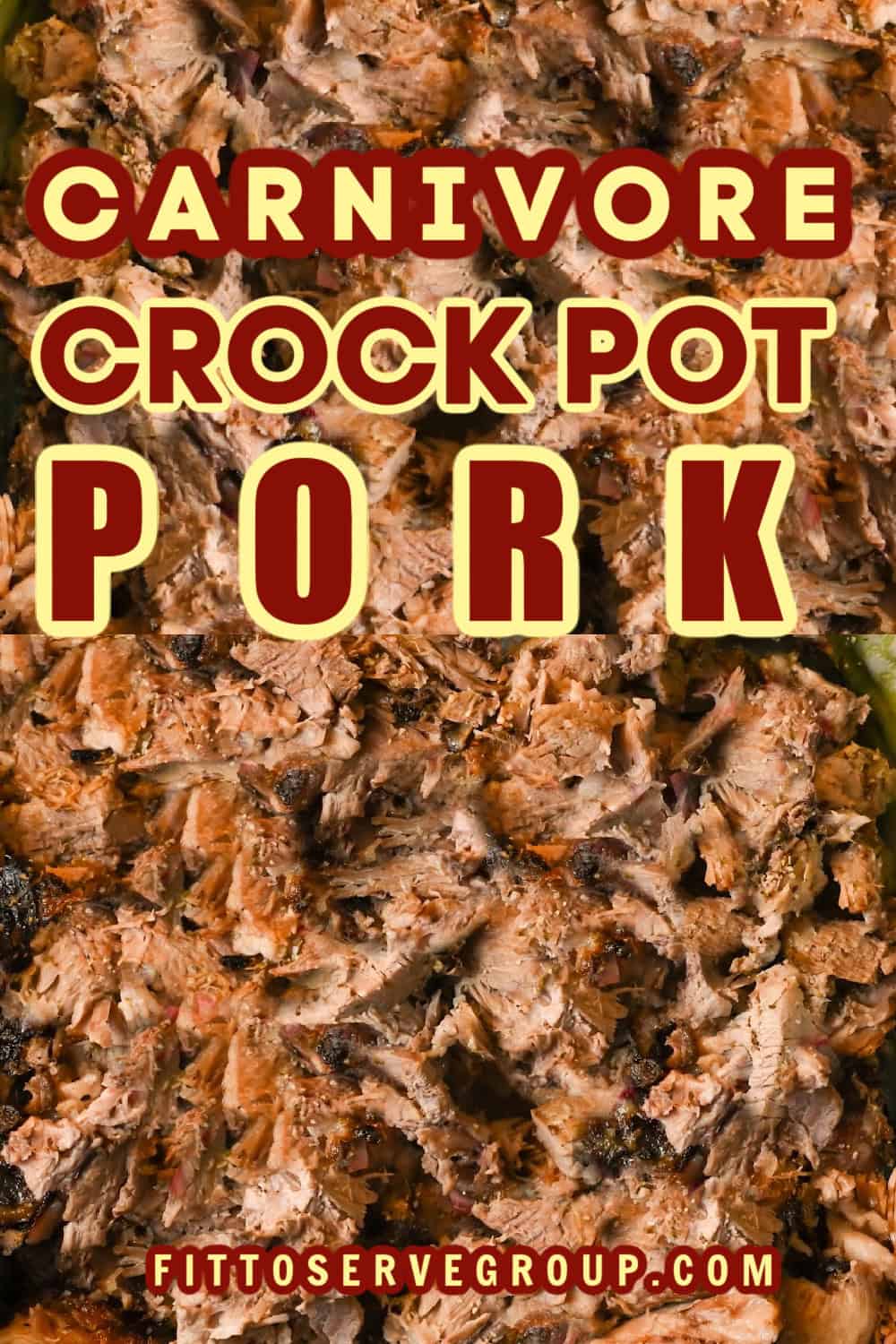 easy carnivore crockpot pork