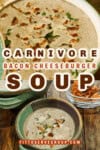 Carnivore Bacon Cheeseburger Soup, Easy
