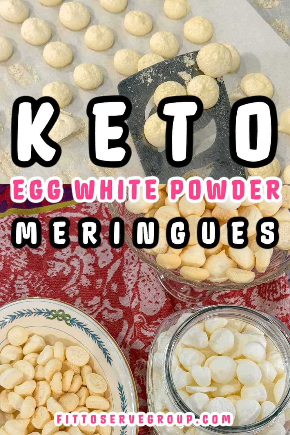 Easy Keto Egg White Powder Meringues