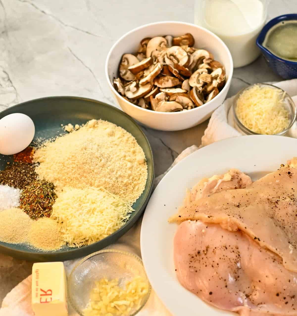 keto mustard mushroom chicken ingredients