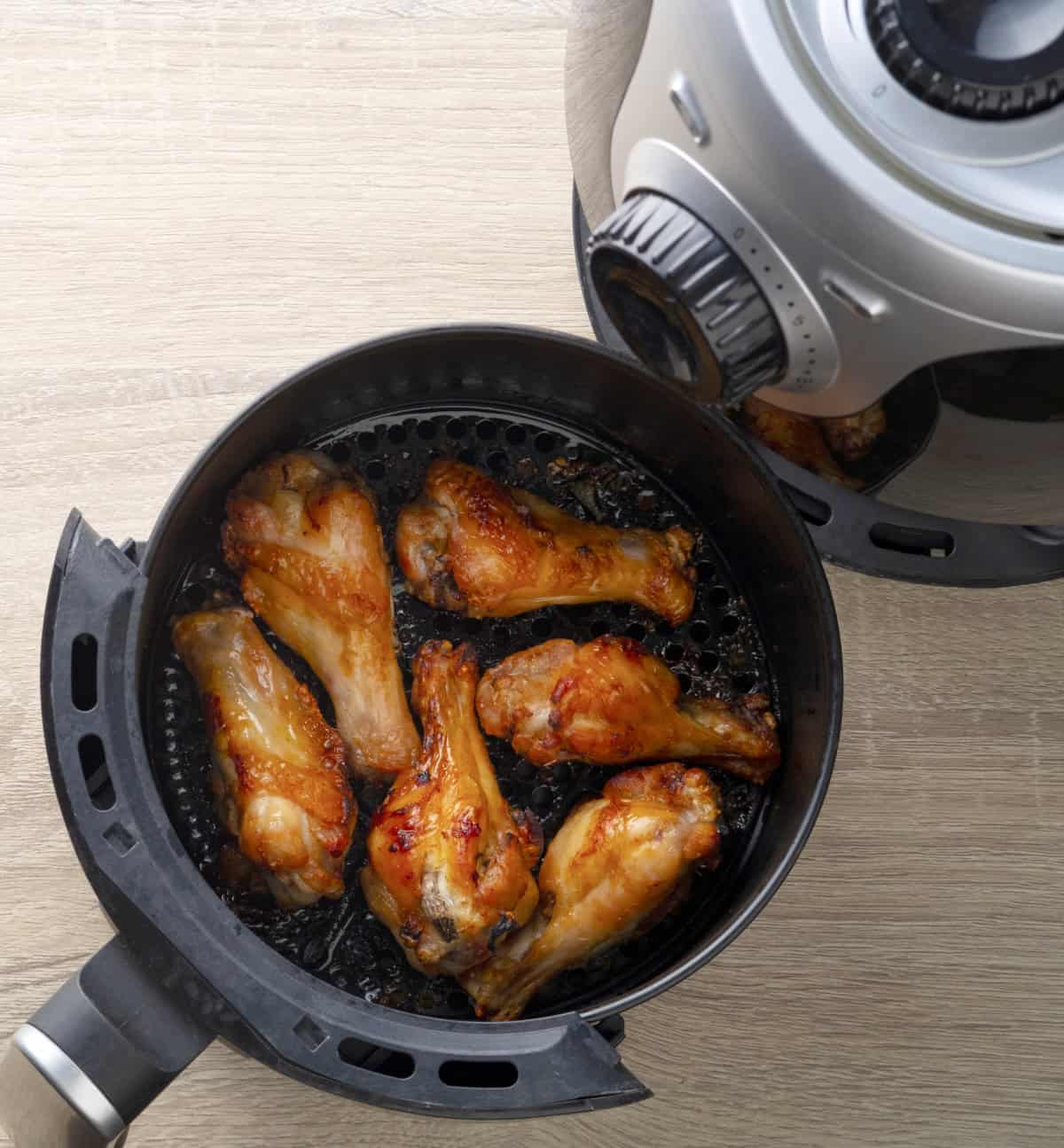 carnivore chicken wings baked in an air fryer