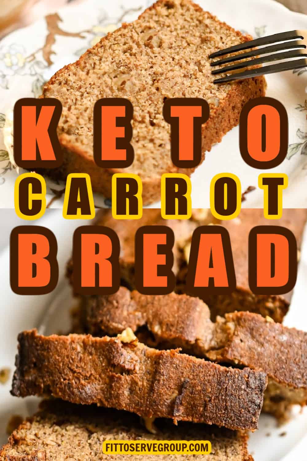 Keto Carrot Bread, Gluten-Free