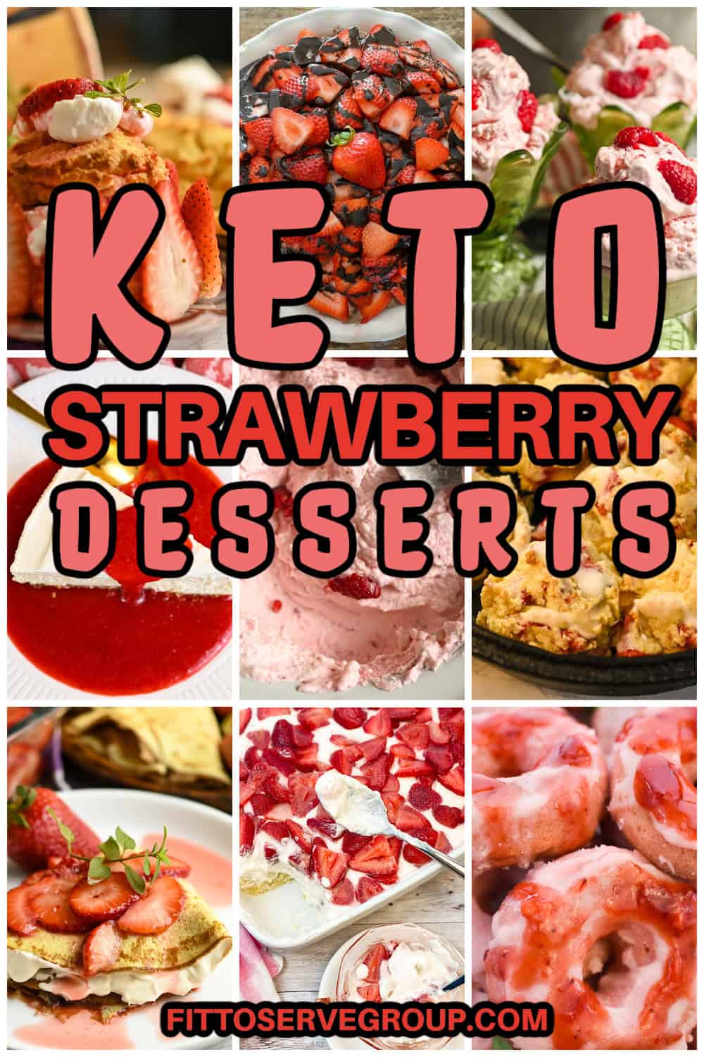 Keto strawberry dessert recipes