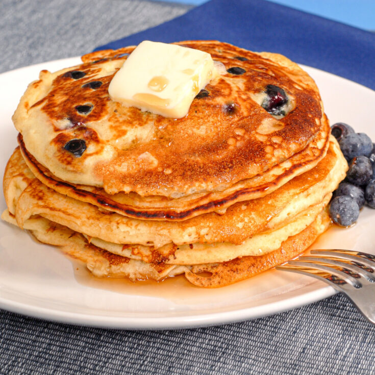 keto blueberry pancakes