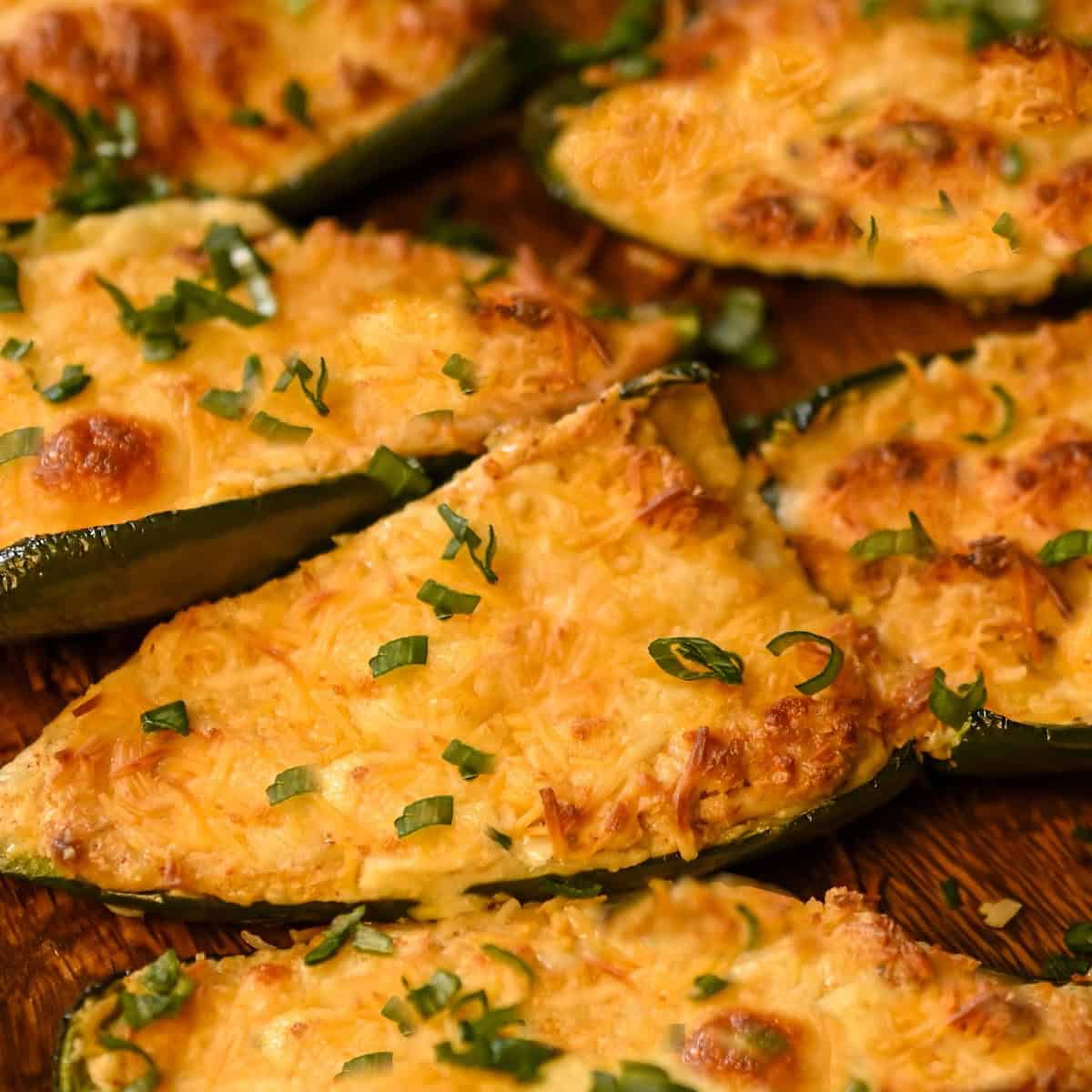 keto chicken cheese stuffed poblano peppers