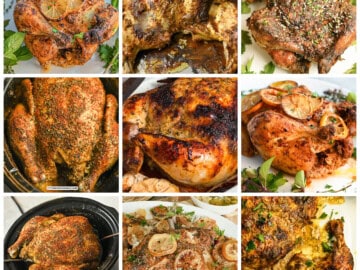 keto whole chicken recipes featured image