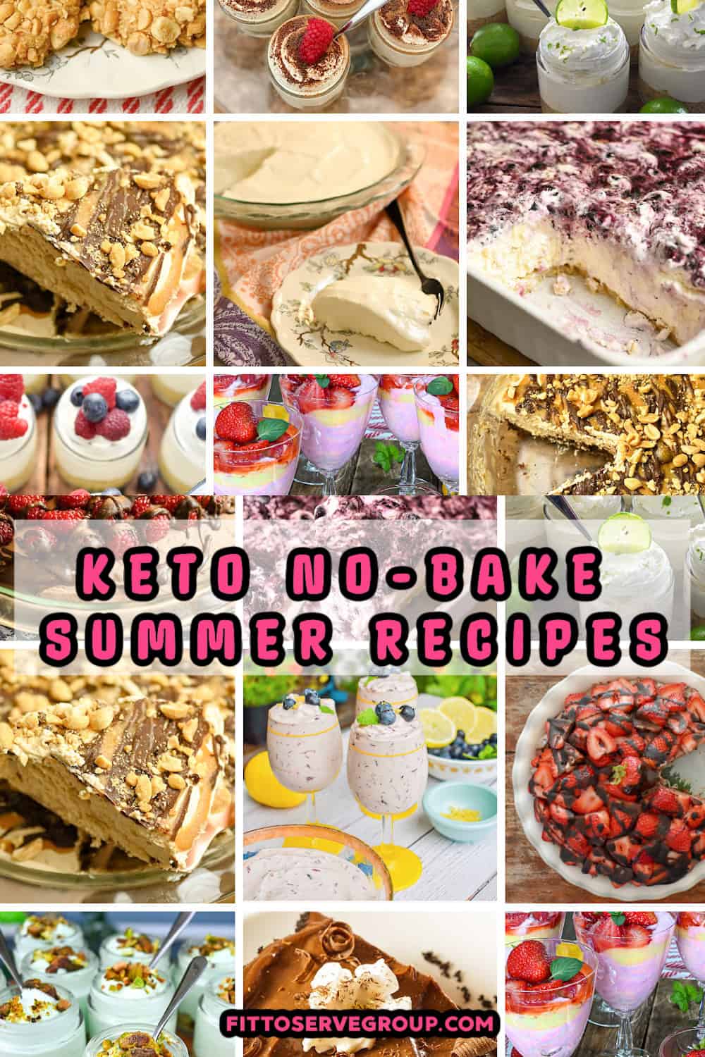 15 + Keto No-Bake Summer Recipes