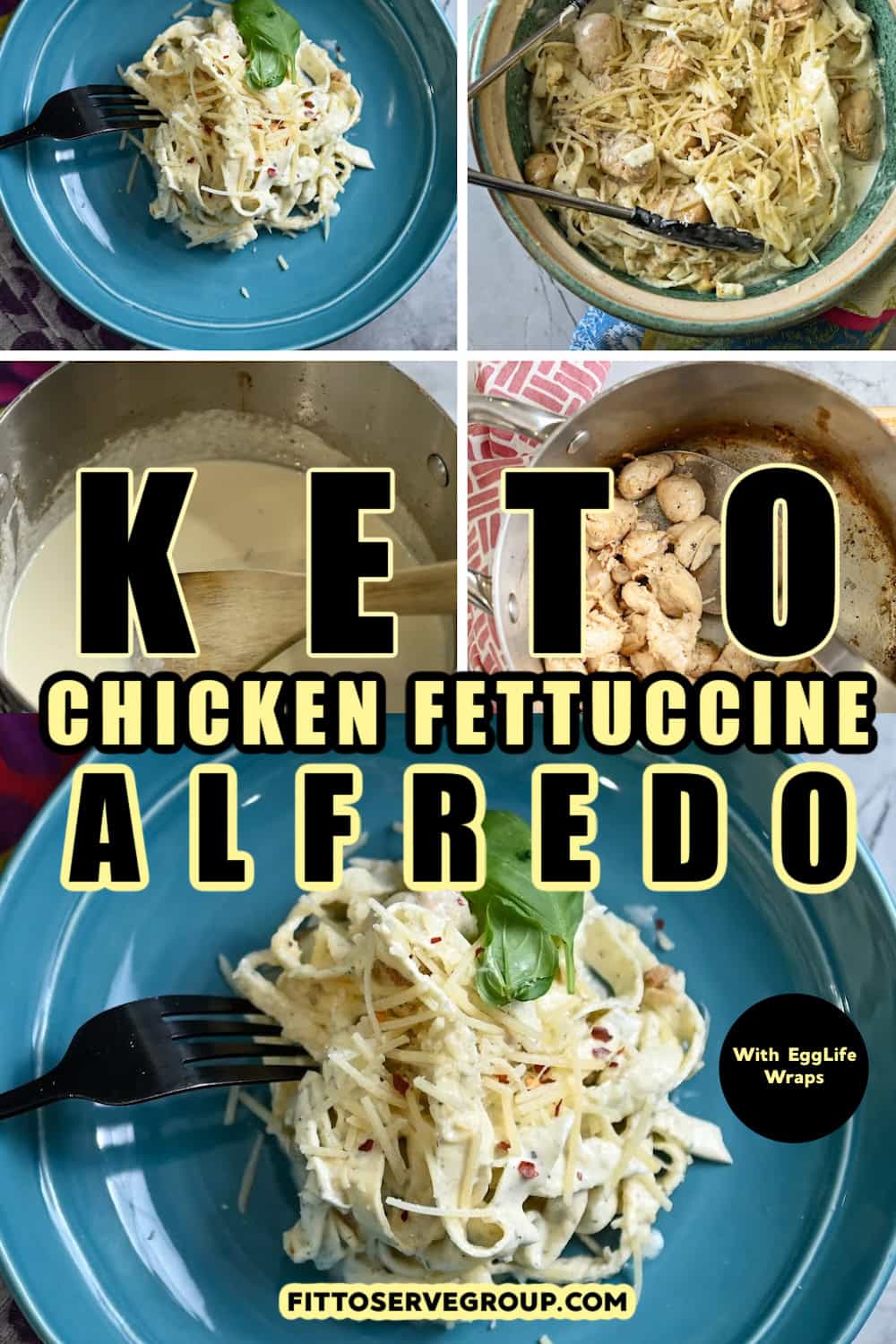 Keto Chicken Fettuccine Alfredo Easy Recipe