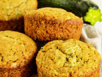 Keto Zucchini Coconut Flour Muffins featured image
