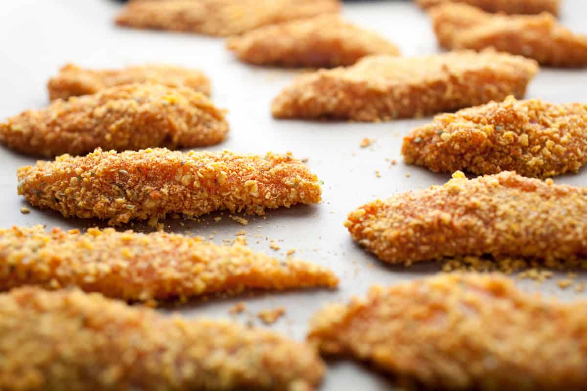 carnivore baked chicken strips