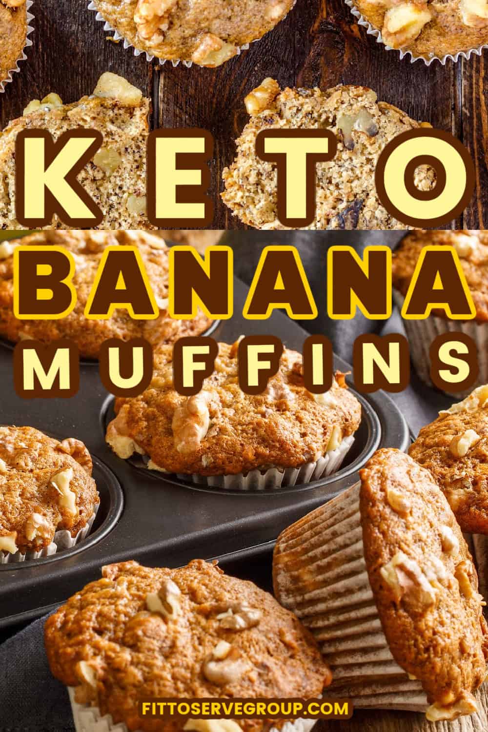 Best keto banana muffins, gluten-free