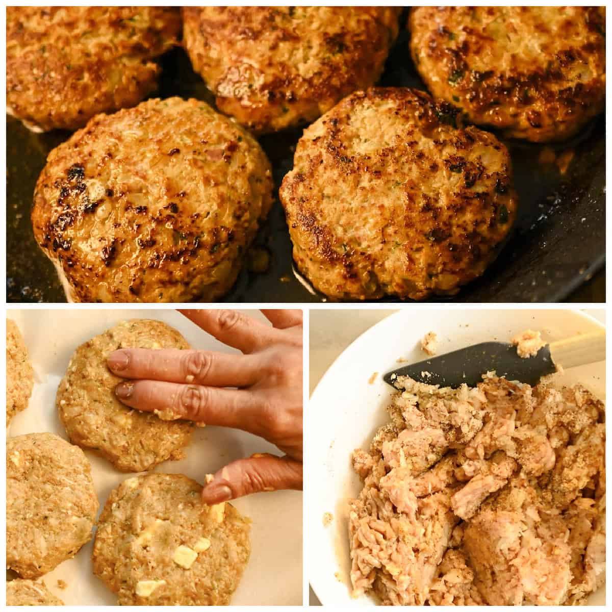 Carnivore Chicken Patties Process Pictures