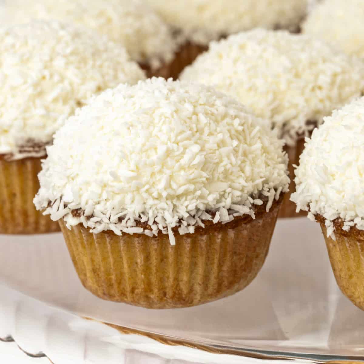 Keto Coconut Cupcakes
