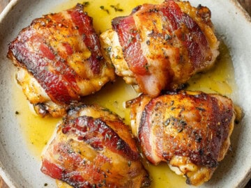carnivore bacon wrapped chicken
