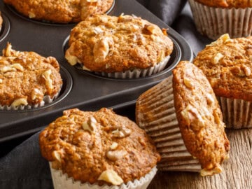 keto banana nut muffins
