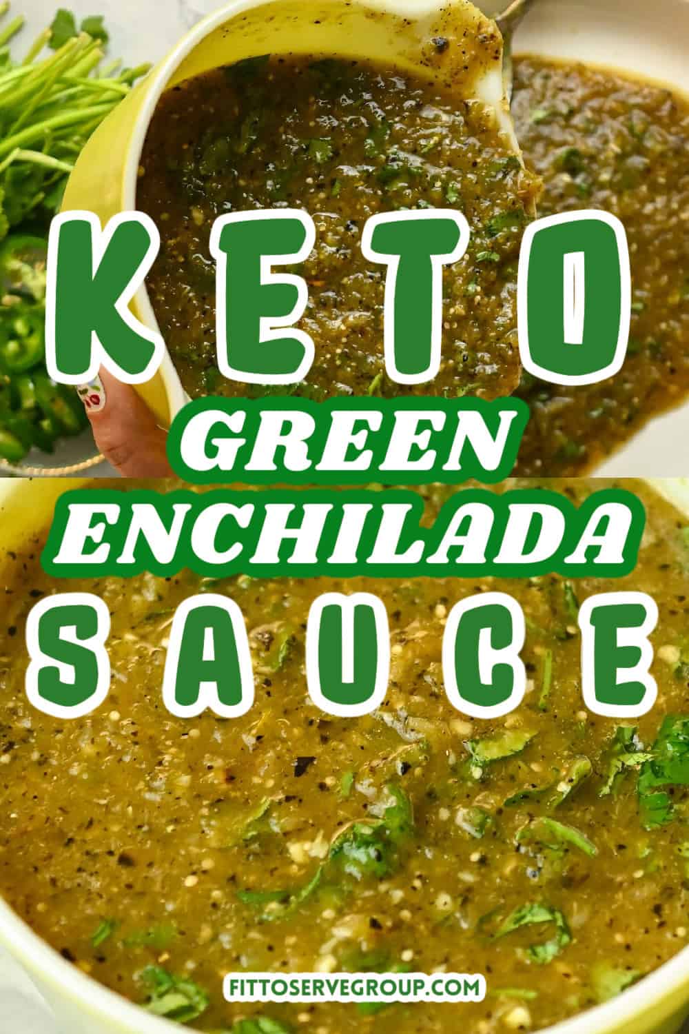 Easy Keto Green Enchilada Sauce