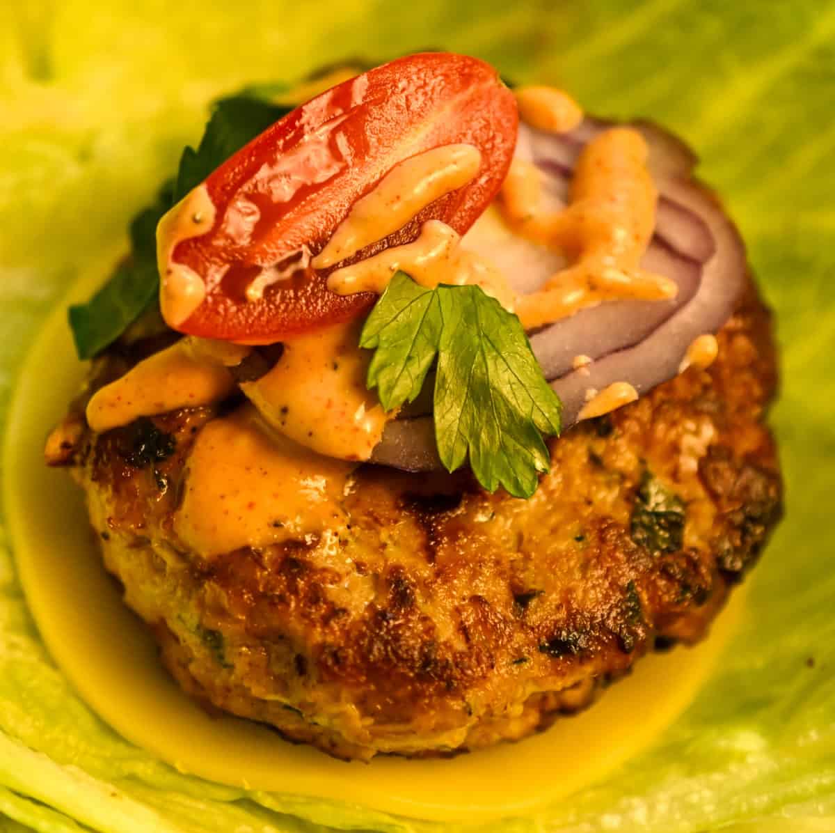 Keto Burger Added To A Burger