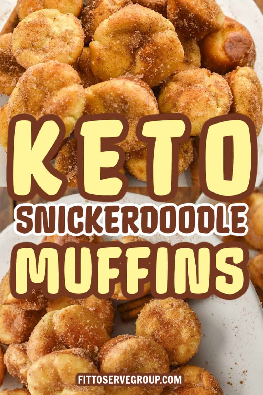 Keto Snickerdoodle Muffins, Sugar-Free and Gluten-Free