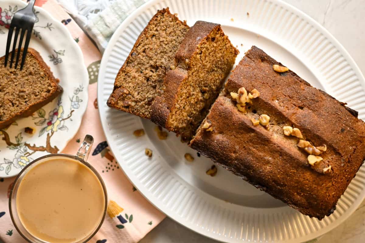 Keto Banana Nut Bread