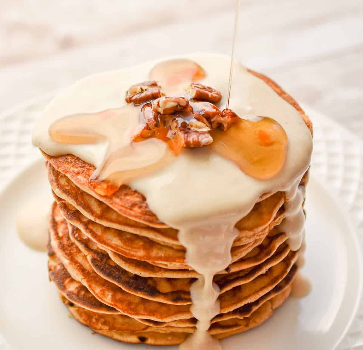 Keto Carrot Pancakes