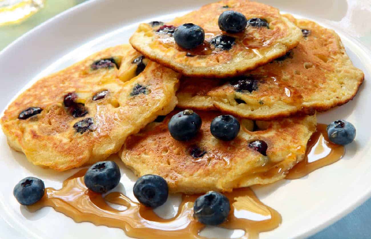 Keto Blueberry Pancakes Coconut Flour