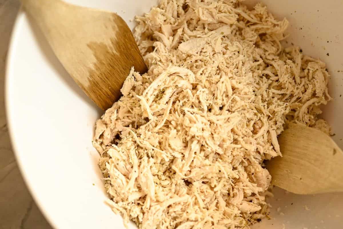 shredded chicken breast