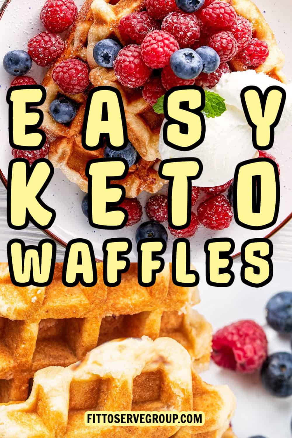 Easy Keto Waffles