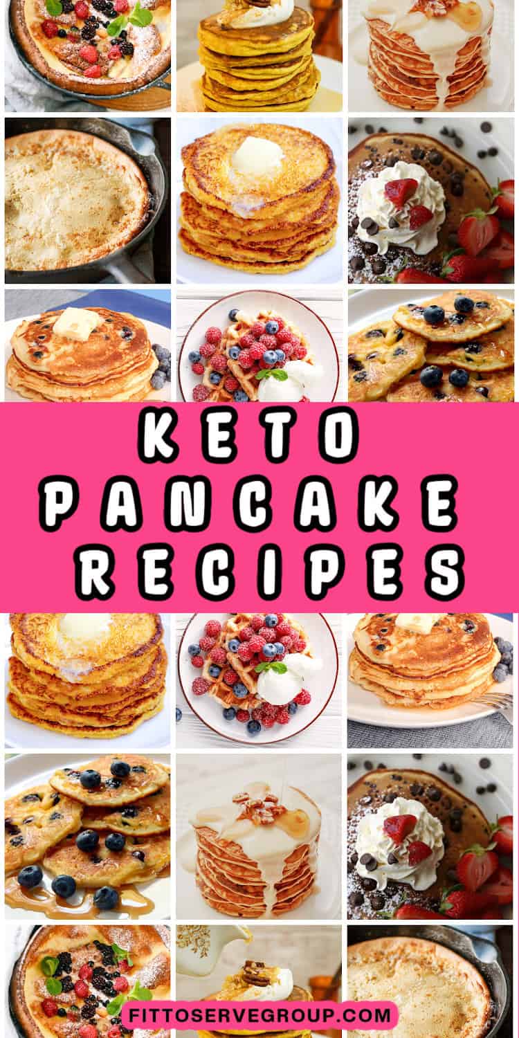 Keto Pancake Recipes, Easy