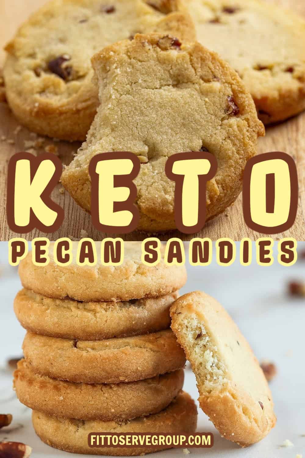 Keto Sandies, Sugar-Free and Gluten-Free Cookies