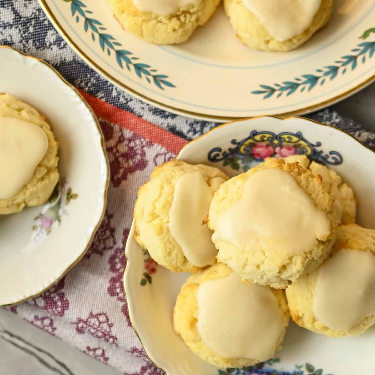 keto eggnog cookies